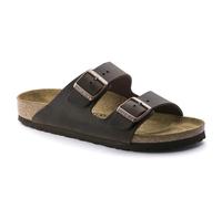 BIRKENSTOCK Arizona Sandalias De Piel Nobuck Marrón 42 43 Narrow Fit