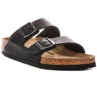 Birkenstock Arizona Sandalias Mujer Con Dos Tiras Yant. Negras