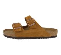 Birkenstock Arizona Sfb Sandalias de Cuero Plantilla Suave Normal Unisex Mujer