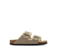 Birkenstock - Arizona Shearling Piel de Ante - Shoes - Mujer - Marrón - 39 EU -