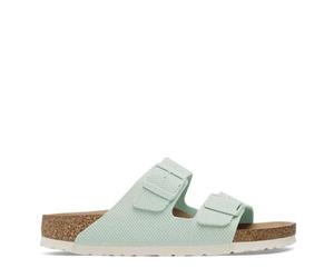 Birkenstock Arizona Vegan Canvas Verde Claro: Sandalia Ligera Con Plantilla Anatómica, Piso Eva Antideslizante Y Hebillas Regulables. Cuña 2 Cm. talla numeric_36