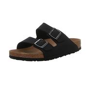 Sandalias Birkenstock Arizona Vegan Birko-Flor Nubuck 43 Negro