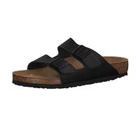 Birkenstock Arizona, Zapatos con Hebilla Unisex Adulto, Negro (Black 51191), 44 EU (Normal)