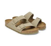 Birkenstock Arizona - Zuecos y Pantuflas Unisex para Adultos de Birko-Flor, Color Caqui., 40 EU Schmal