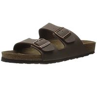 BIRKENSTOCK Arizona - Zuecos y pantuflas unisex para adultos de Birko-Flor, Mocha Birkibuc Marrón, 40 EU