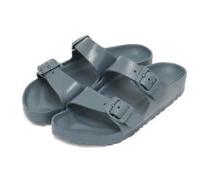 Birkenstock Arızona Eva 1031352 1031352 - Zuecos de doble banda impermeables para mujer, Gris basalto, 40 EU