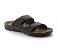 BIRKENSTOCK Bilbao Birko-Flor, Zuecos Unisex Adulto, Schwarz, 46 EU