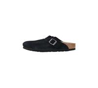 Birkenstock Boston 1027067 Suede Nero Ciabatta Zoccolo Donna Fibbia camoscio 44