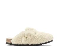 Birkenstock Boston Big Buckle Fur - Talla: 40 beige