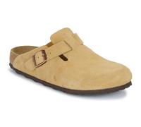 Zuecos beis oscuro de ante Boston de Birkenstock-Beis neutro Neutro 37
