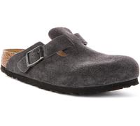 Birkenstock Boston Bs Zapatillas Sandalia Mujer Ajuste Estrecho Charcoal UK 5-12