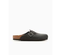 BIRKENSTOCK Boston Natural Leather Oiled Regular Negro 46
