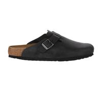 Birkenstock - Boston Oiled Leather Clogs Regular Fit - Shoes - Hombre - Negro - 43 EU -