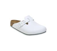 Birkenstock Boston Pro Zapatillas de estar por casa para hombre y mujer, de piel, con certificado EN ISO 20347:2043, para medicina, gastronomía y servicio