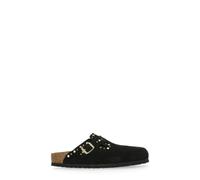 Birkenstock - Boston Rivet Narrow Fit - Shoes - Mujer - Negro - 37 EU -