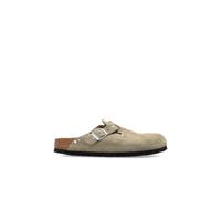 Birkenstock- Boston Rivet Suede Narrow Fit- Shoes- Mujer- Beige- 39 EU- Boston Rivet Suede Narrow Fit