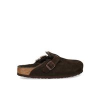 Birkenstock Boston Shearling Suede - Narrow 41 Marrón
