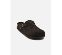 Birkenstock - Pantuflas de Piel de Oveja Boston - Shoes - Mujer - Marrón - 41 EU -