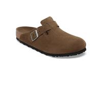 Birkenstock- Boston Soft Footbed Cuero de Ante Ajuste Regular- Shoes- Hombre- Marrón- 44 EU- Boston Soft Footbed Cuero de Ante Ajuste Regular
