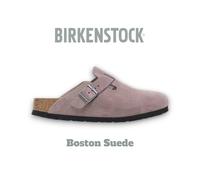 Birkenstock Boston Suede Faded Purple 41