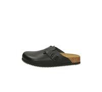 Birkenstock Boston, Zuecos Hombre^Mujer, Schwarz, 43