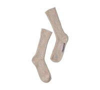 Birkenstock - Calcetines Cotton Slub Beige/White - 1008033 - Beige/White