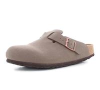 Birkenstock Chanclas Boston Birkibuc Adulto, marrón, 38 EU