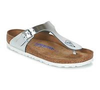 BIRKENSTOCK Chanclas Gizeh Soft Footbed in Plata 35