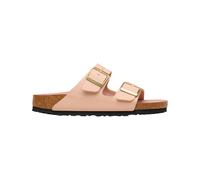 Birkenstock - Chanclas y sandalias mujer - Arizona Birko-Flor Narrow Triples New Beige/Pink Clay de Cuero - Talla 37 Beige 37