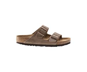 Birkenstock - Chanclas y sandalias mujer - Arizona Oiled Leather Narrow Tobacco Brown para Mujer de Cuero - Talla 39 - Marrón Marrón 39