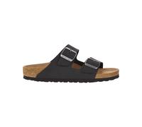 Birkenstock - Chanclas y sandalias mujer - Arizona Vegan Birkibuc Narrow Black - Talla 39 - Negro Negro 39