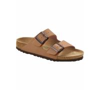 Birkenstock - Chanclas y sandalias mujer - Arizona Vegan Birkibuc Narrow Pecan para Mujer - Talla 37 - Rosa Rosa 37