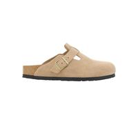 Birkenstock - Chanclas y sandalias mujer - Boston LEVE Narrow Sandcastle para Mujer de Cuero - Talla 40 - Beige Beige 40
