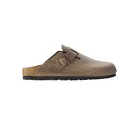 Birkenstock - Chanclas y sandalias mujer - Boston Oiled Leather Narrow Tobacco Brown para Mujer de Cuero - Talla 36 - Marrón Marrón 36