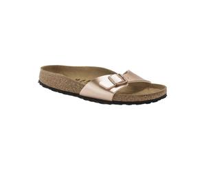 Birkenstock - Chanclas y sandalias mujer - Madrid Birko-Flor Narrow Copper para Mujer de Cuero - Talla 36 - Rosa Rosa 36
