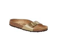 Birkenstock - Chanclas y sandalias mujer - Madrid W Birko-Flor Gold para Mujer de Cuero - Talla 39 - Dorado Dorado 39