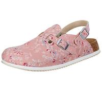Birkenstock Classic Kay Birko-Flor Zuecos para Mujer, Field Pink, 38 EU Schmal
