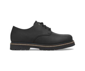 BIRKENSTOCK Derbies de piel Highwood Lace Low. Color Negro