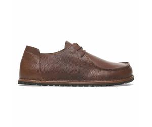 BIRKENSTOCK Derbies de piel Utti Lace. Color Marrón