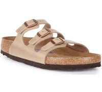 BIRKENSTOCK Florida BS Hebilla Triple Unisex Plantilla Sandalia Marrón Oscuro GB