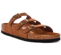 Birkenstock Florida Fresh Triple Hebilla Sandalia De Mujer Mink