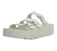 Papillio 1029770 Florida III Pap Flex Platform Egg Shell Sandalias para mujer con triple hebilla
