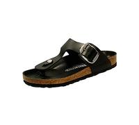 Birkenstock Giza Big Buckle - Chanclas para mujer, Negro 1023334, 38 EU