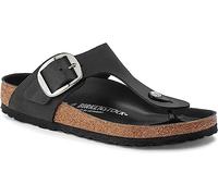 Birkenstock Giza Big Buckle - Chanclas para mujer, Negro 1023334, 38 EU