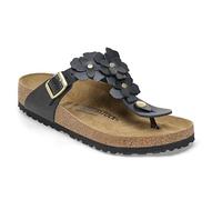 Birkenstock Giza Flowers LE Black Black, Negro , 39 EU