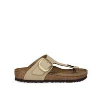 Birkenstock Gizeh Big Buckle 1023966 Sandcastle Beige ciabatte Donna Infradito Fibbia 41