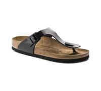 Birkenstock - Gizeh Birko-Flor Patent Sandalias - Shoes - Mujer - Negro - 37 EU -