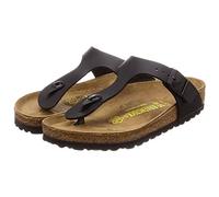 Birkenstock Gizeh Birko-Flor - Sandalias de Dedo, Unisex, Negro (Schwarz) 46 EU