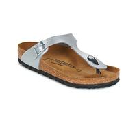 Birkenstock Gizeh Silver, Birko Flor, Flip Flops Mujer, Plata, 35 EU