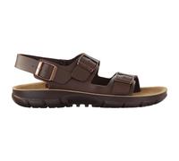 BIRKENSTOCK Kano Kano - Zapatillas de trabajo unisex para adultos (cama blanda, talla 38), color negro, marrón, 42 UE